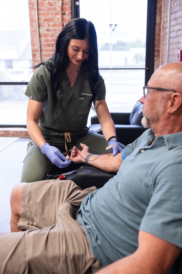 Lab draw at Vitality Functional Family Medicine
