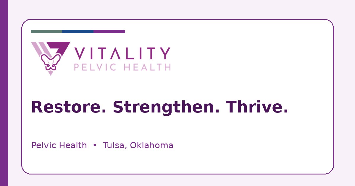 Tristen Swengle PT, DPT : Pelvic Floor Physical Therapy - Tulsa